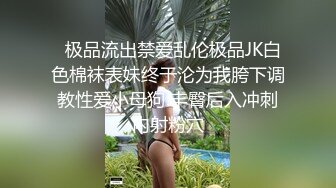   极品流出禁爱乱伦极品JK白色棉袜表妹终于沦为我胯下调教性爱小母狗 丰臀后入冲刺内射粉穴