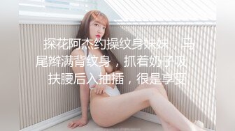  探花阿杰约操纹身妹妹，马尾辫满背纹身，抓着奶子吸，扶腰后入抽插，很是享受