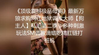 《顶级震撼极品母狗》最新万狼求购网红地狱调教大师【狗主人】私拍第二季，多种刺激玩法SM调教滴蜡吃精肛链打桩机