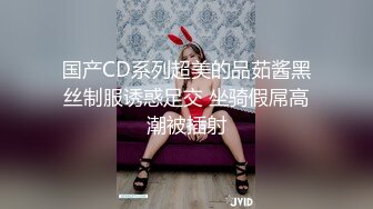 国产CD系列超美的品茹酱黑丝制服诱惑足交 坐骑假屌高潮被插射