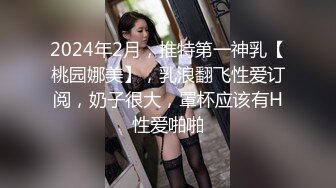 2024年2月，推特第一神乳【桃园娜美】，乳浪翻飞性爱订阅，奶子很大，罩杯应该有H性爱啪啪