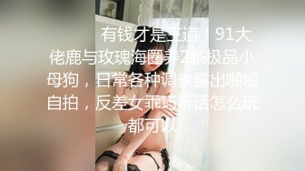 ⚫️⚫️有钱才是王道！91大佬鹿与玫瑰海圈养2条极品小母狗，日常各种调教露出啪啪自拍，反差女乖巧听话怎么玩都可以