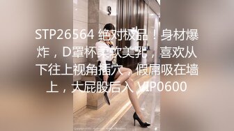 STP26564 绝对极品！身材爆炸，D罩杯柔软美乳，喜欢从下往上视角插穴，假屌吸在墙上，大屁股后入 VIP0600